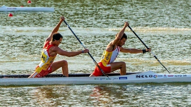 15/05/17 bronce alex bernardez c2 500 copa del mundo de Portugal - PIRAGUISMO POIO PESCAMAR